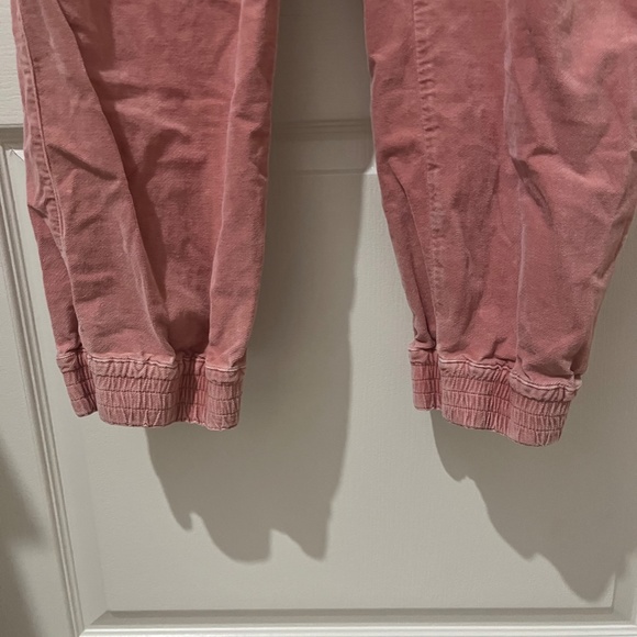 Anthropologie Pink Corduroy High Waisted Pants-XL - Picture 9 of 9